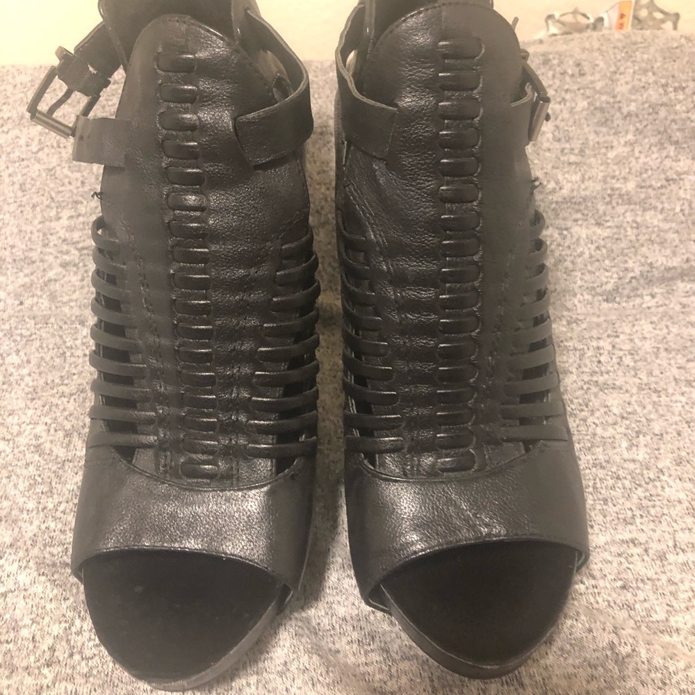 Black heels